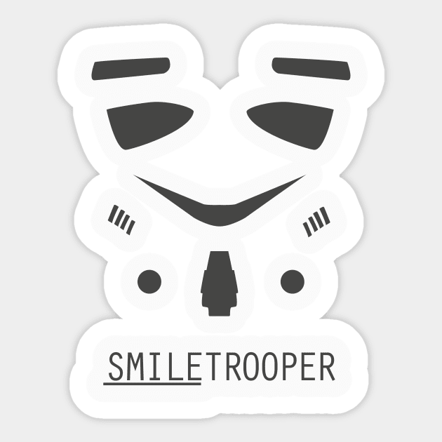 SmileTrooper Sticker by DISARAY